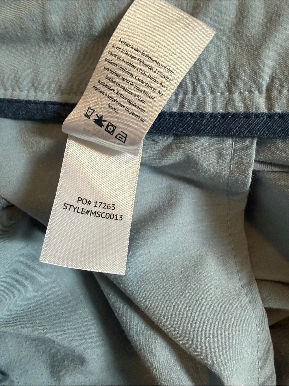 Faherty Men’s All Day Shorts 7” Light Blue Size 36 Chino Drawstring